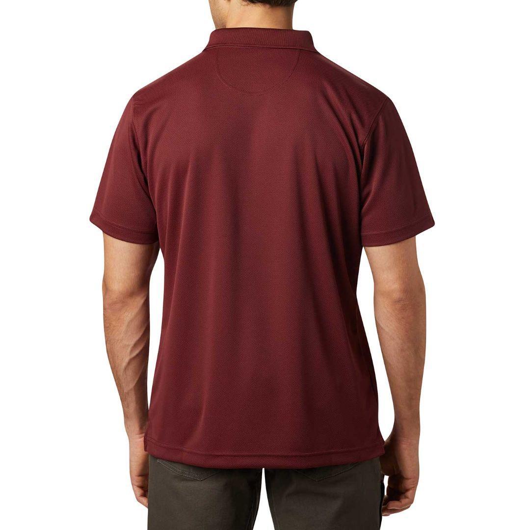 Columbia Men Red Utilizer Polo (Sun Protection) - Image 6