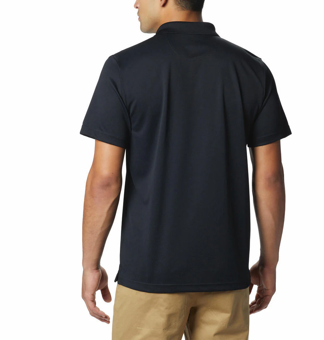 Columbia Men Black Utilizer Polo (Sun Protection) - Image 2