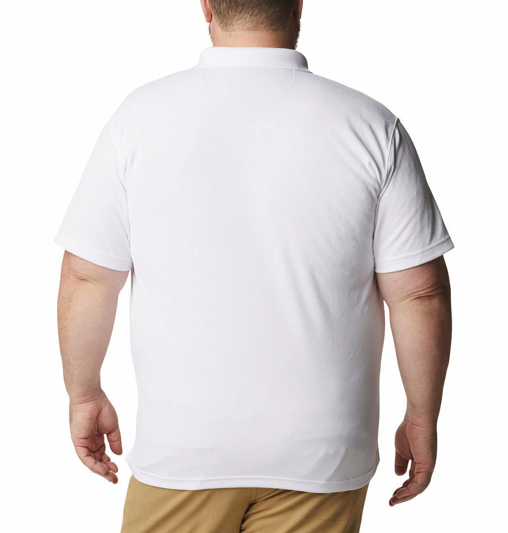 Columbia Men White Utilizer Polo (Sun Protection) - Image 5