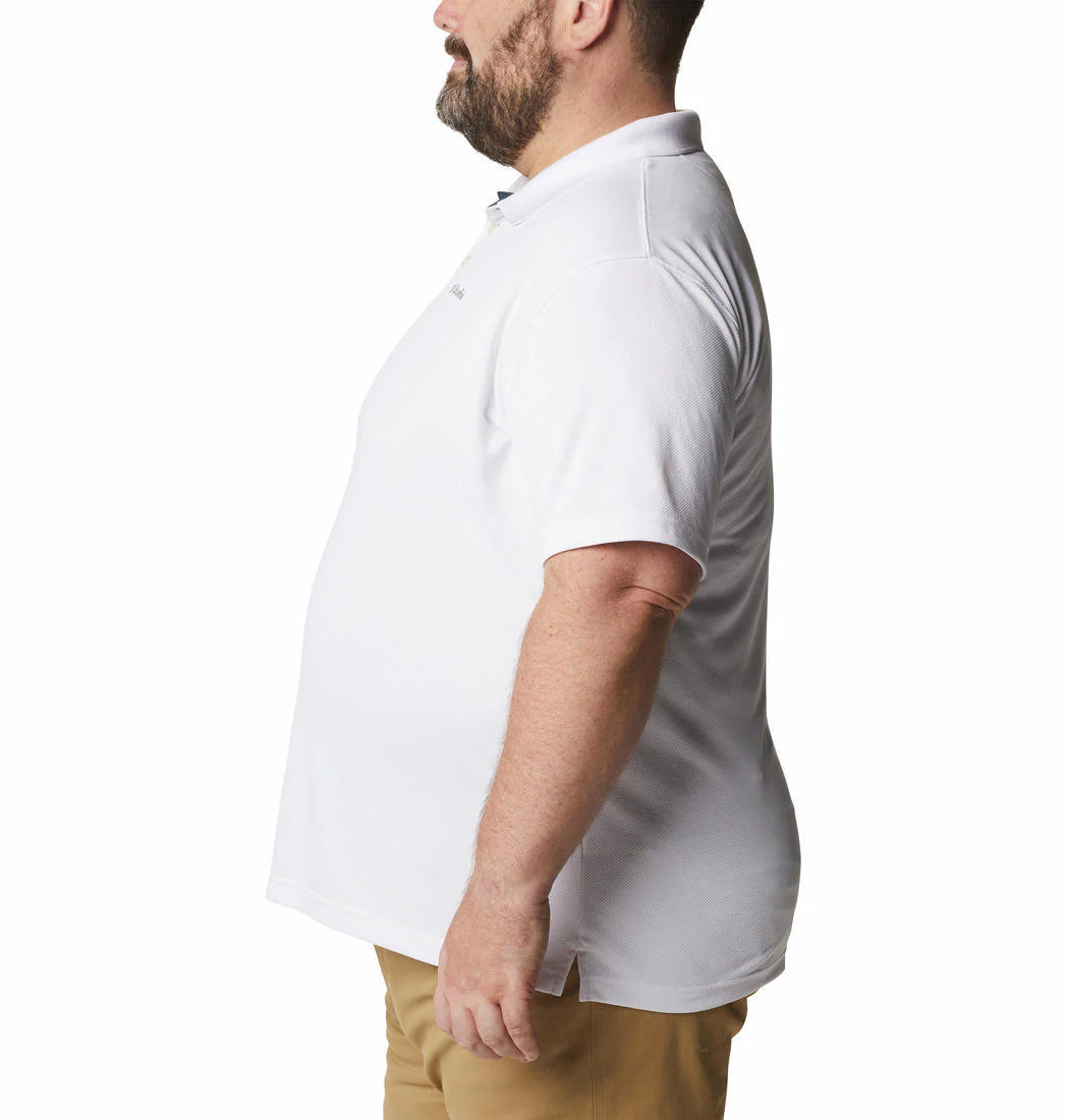 Columbia Men White Utilizer Polo (Sun Protection) - Image 6