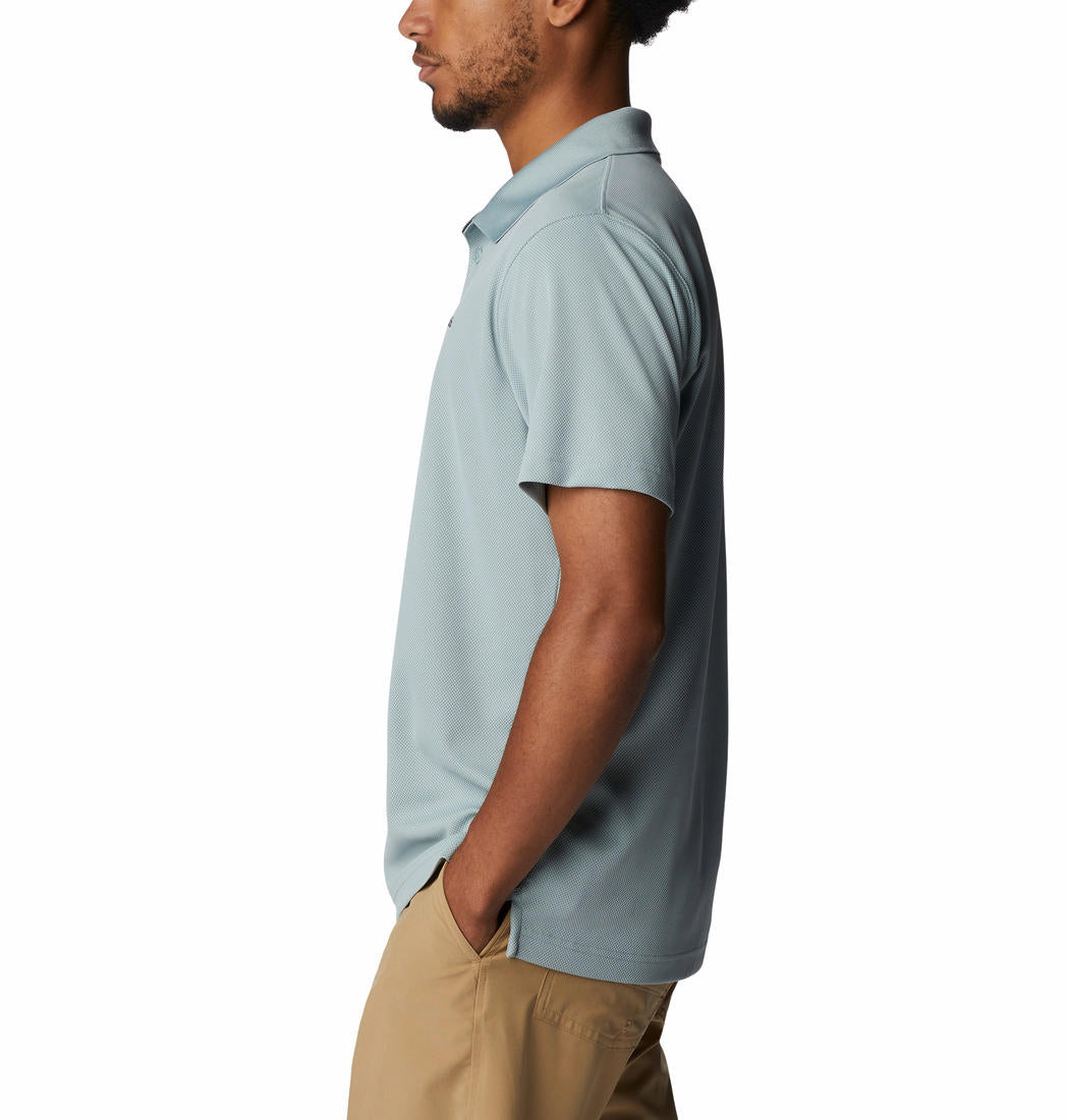 Columbia Men Green Utilizer Polo (Sun Protection) - Image 2