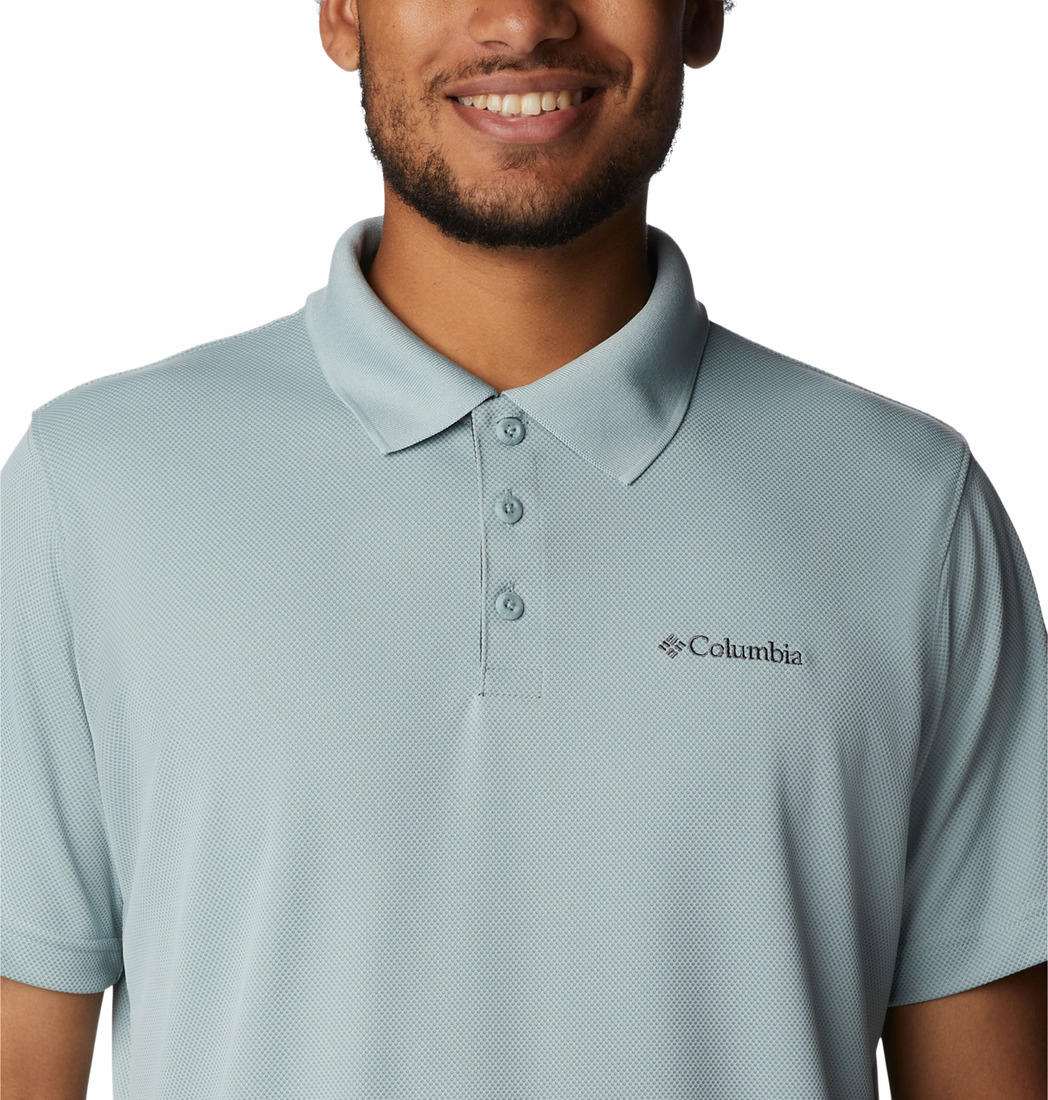 Columbia Men Green Utilizer Polo (Sun Protection) - Image 4