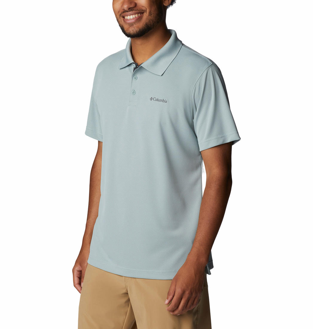 Columbia Men Green Utilizer Polo (Sun Protection) - Image 5