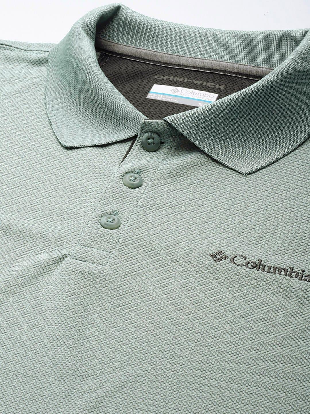 Columbia Men Green Utilizer Polo (Sun Protection) - Image 7