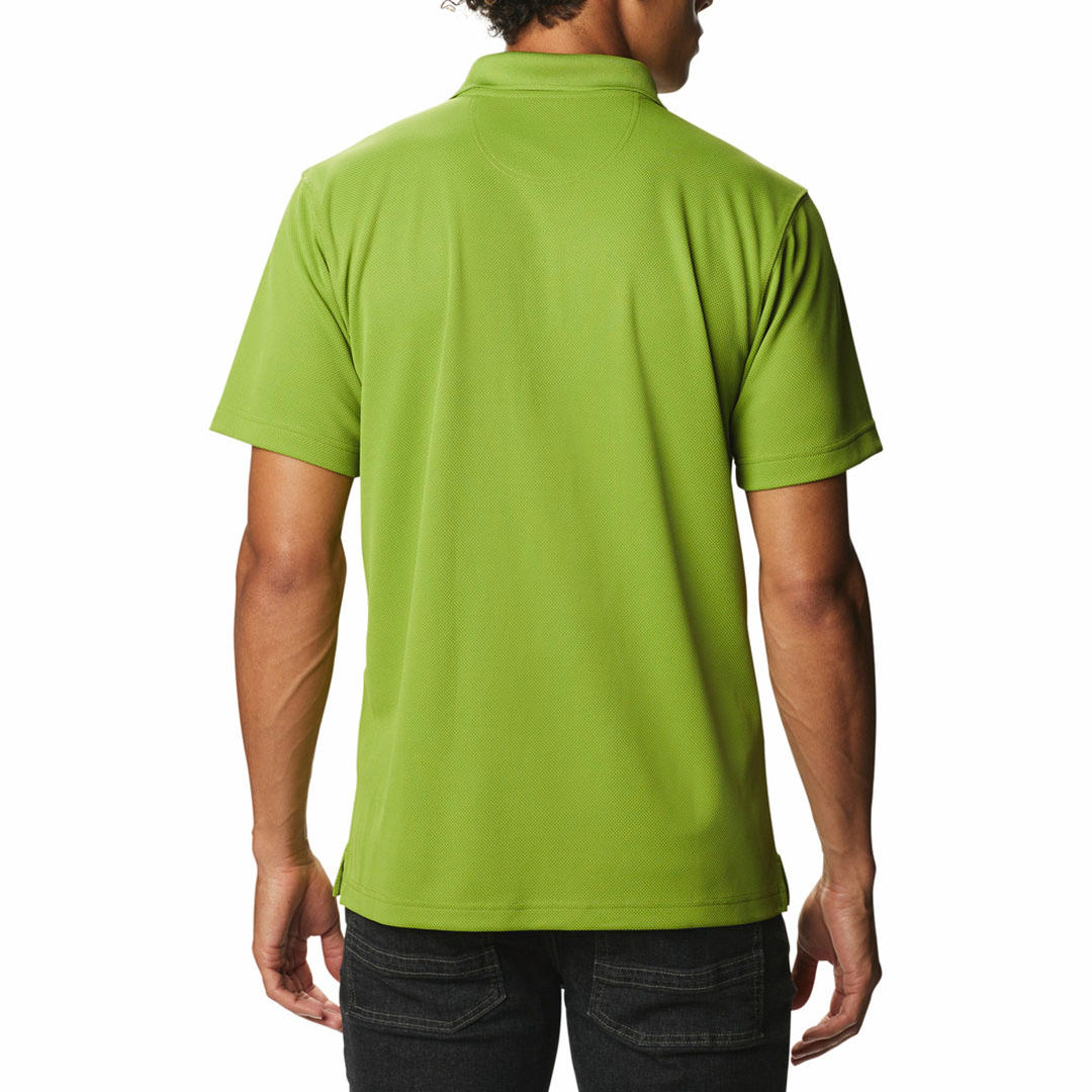 Columbia Men Green Utilizer Polo (Sun Protection) - Image 2