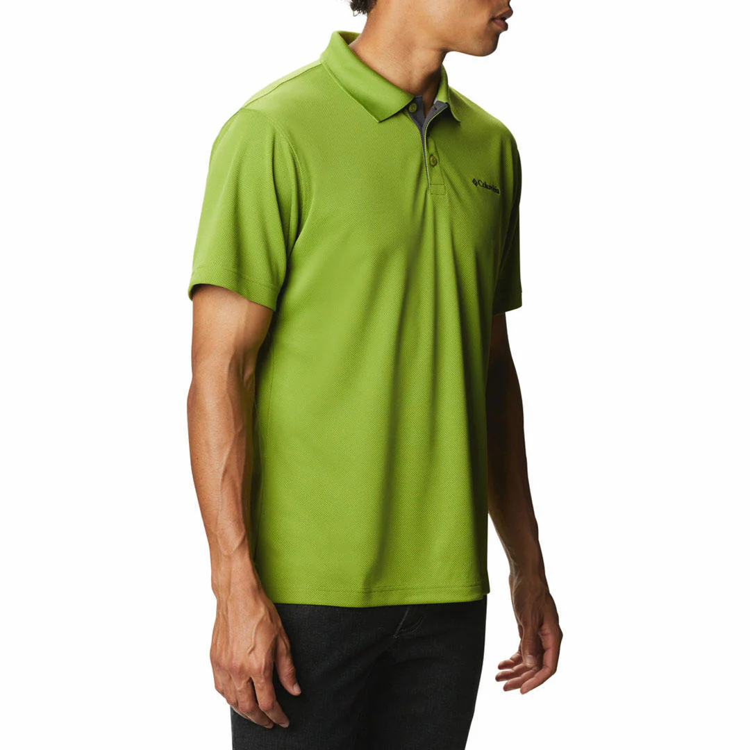 Columbia Men Green Utilizer Polo (Sun Protection) - Image 4