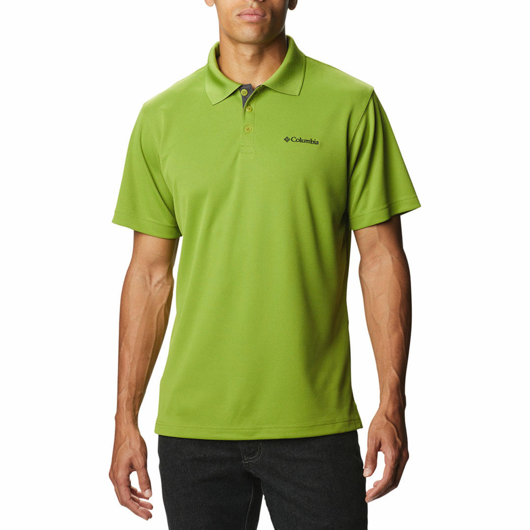 Columbia Men Green Utilizer Polo (Sun Protection) - Image 6