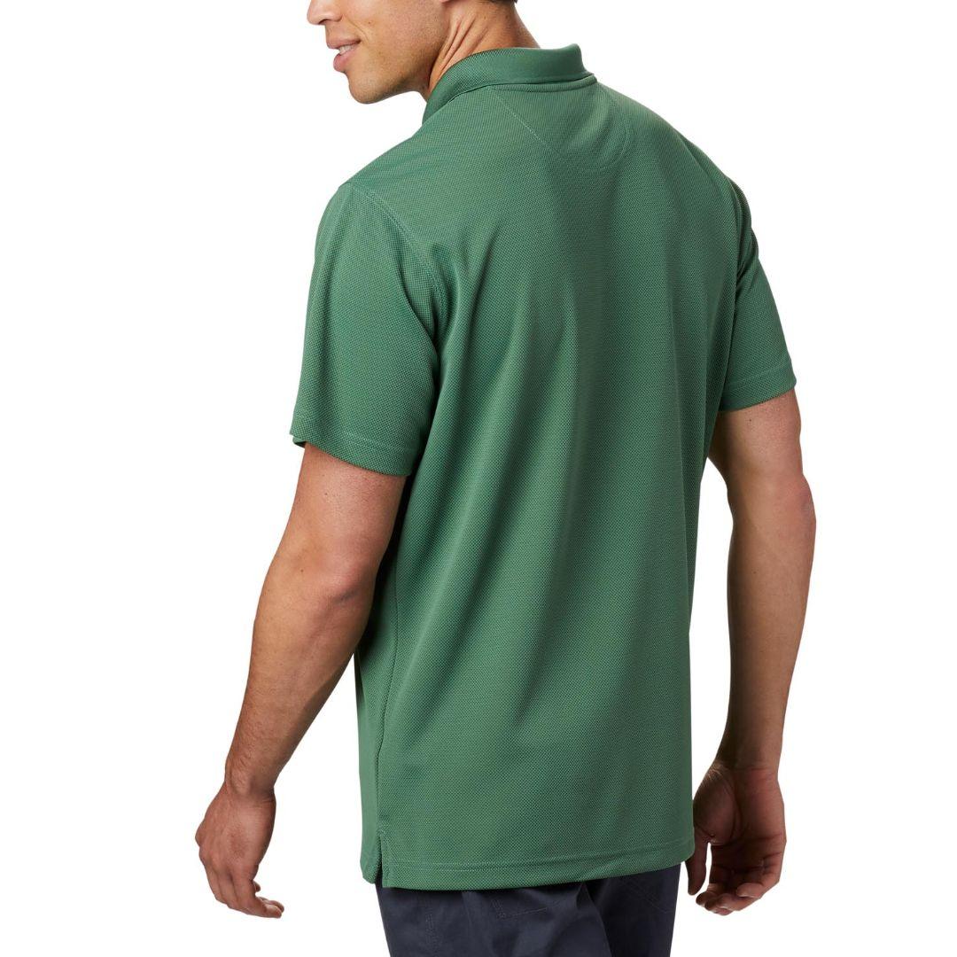 Columbia Men Green Utilizer Polo (Sun Protection) - Image 4