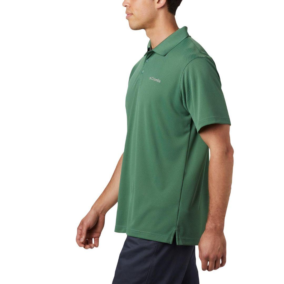 Columbia Men Green Utilizer Polo (Sun Protection) - Image 5