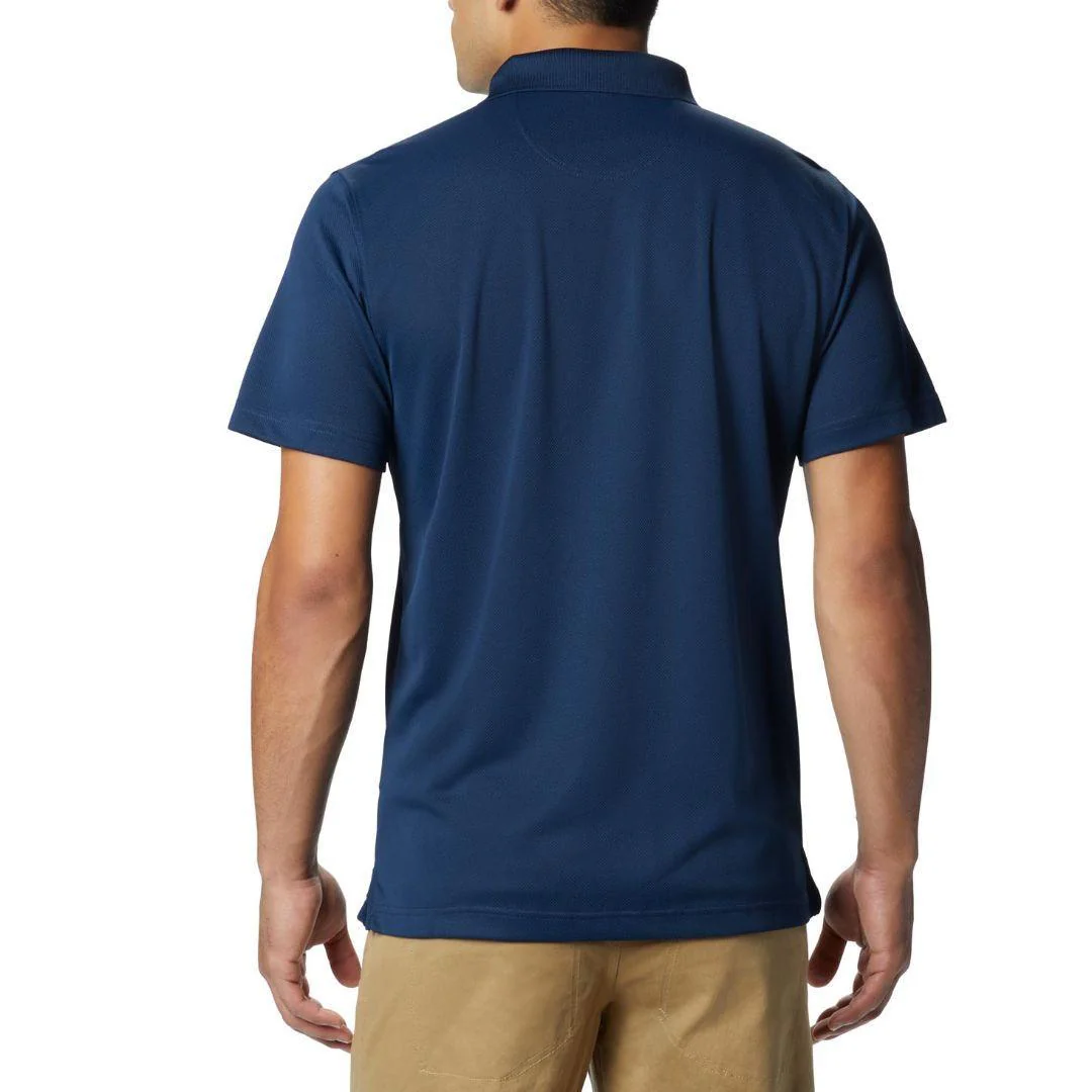 Columbia Men Blue Utilizer Polo (Sun Protection) - Image 2