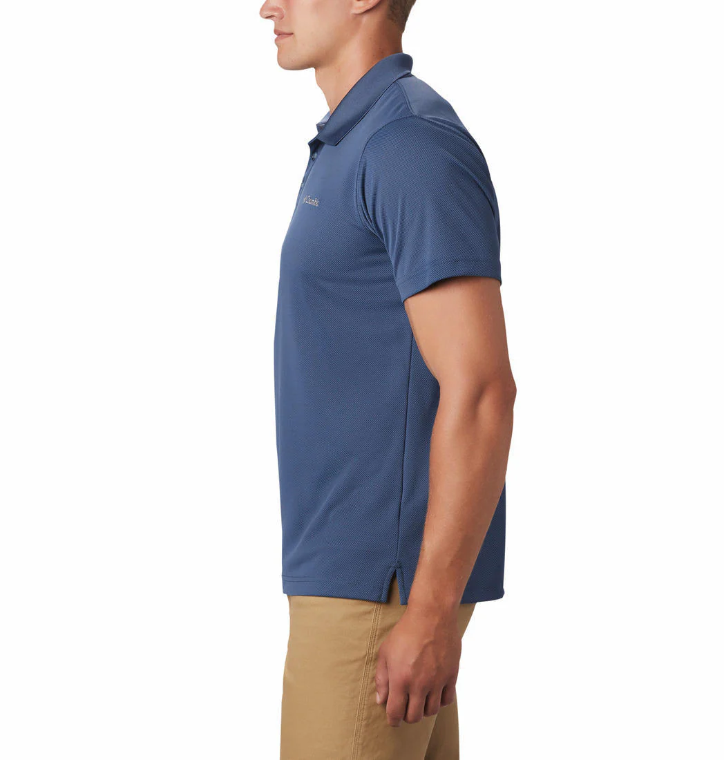Columbia Men Blue Utilizer Polo (Sun Protection) - Image 5