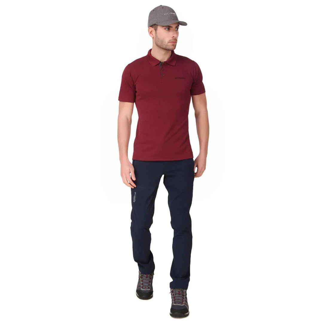 Columbia Men Red Utilizer Polo (Sun Protection) - Image 4