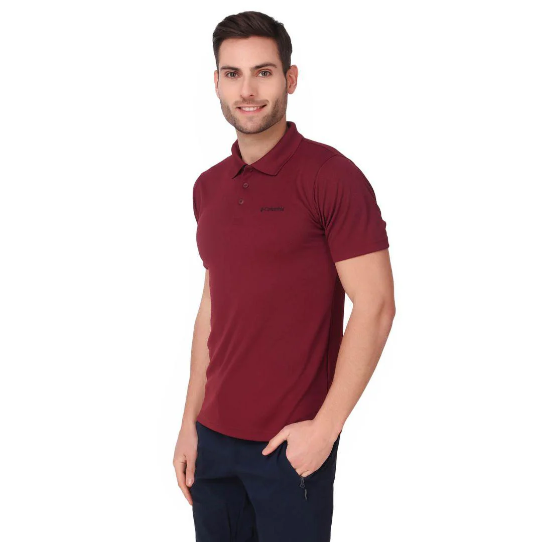 Columbia Men Red Utilizer Polo (Sun Protection) - Image 6