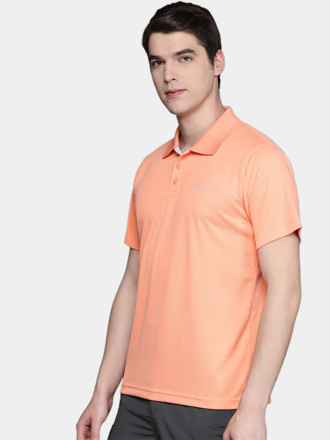 Columbia Men Peach Utilizer Polo (Sun Protection) - Image 11