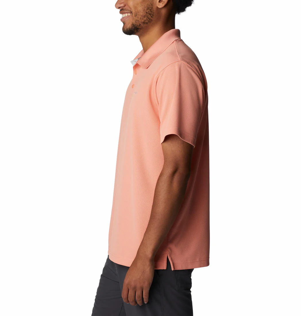 Columbia Men Peach Utilizer Polo (Sun Protection) - Image 2
