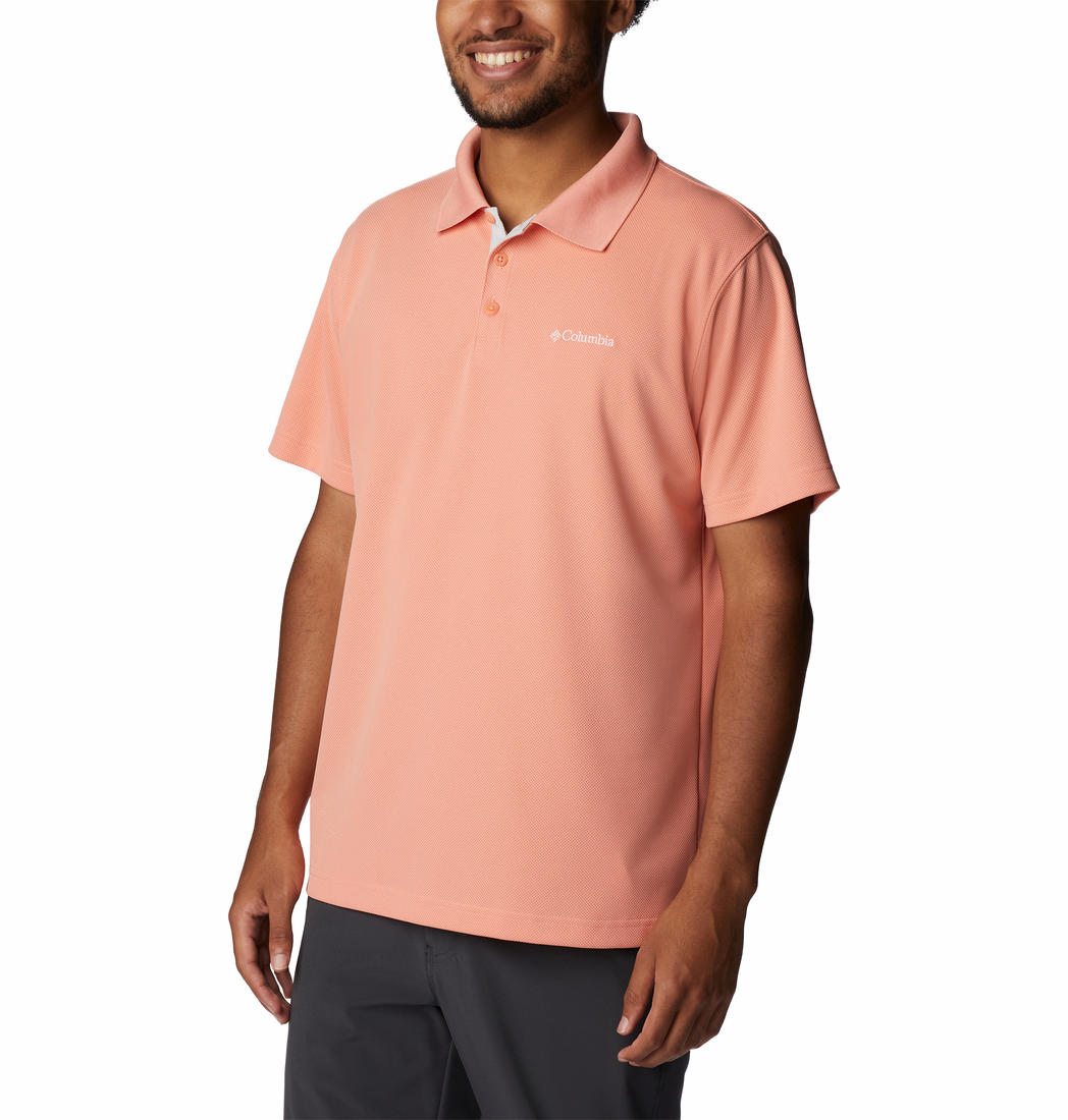 Columbia Men Peach Utilizer Polo (Sun Protection) - Image 5