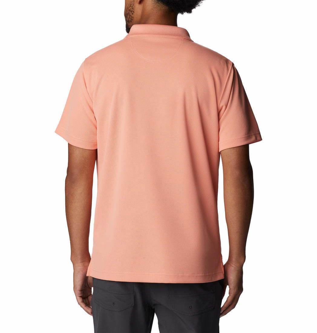 Columbia Men Peach Utilizer Polo (Sun Protection) - Image 6