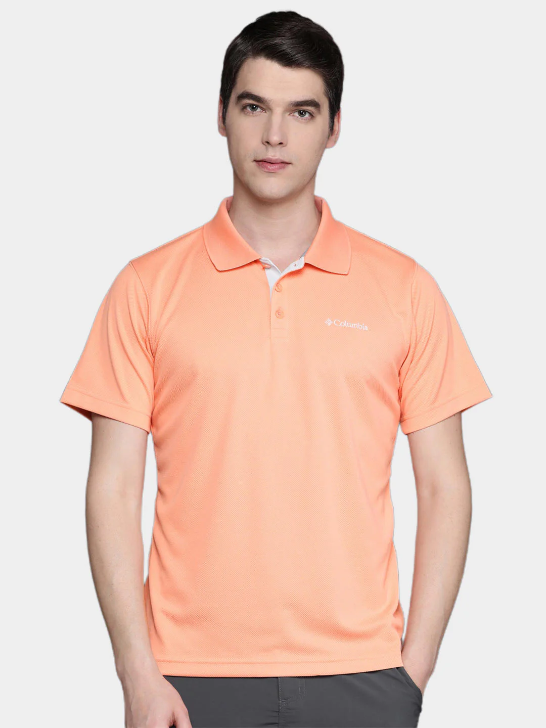 Columbia Men Peach Utilizer Polo (Sun Protection) - Image 9