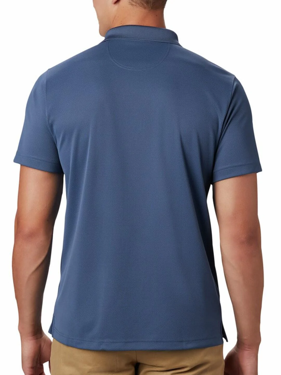 Columbia Men Blue Utilizer Polo (Sun Protection) - Image 5