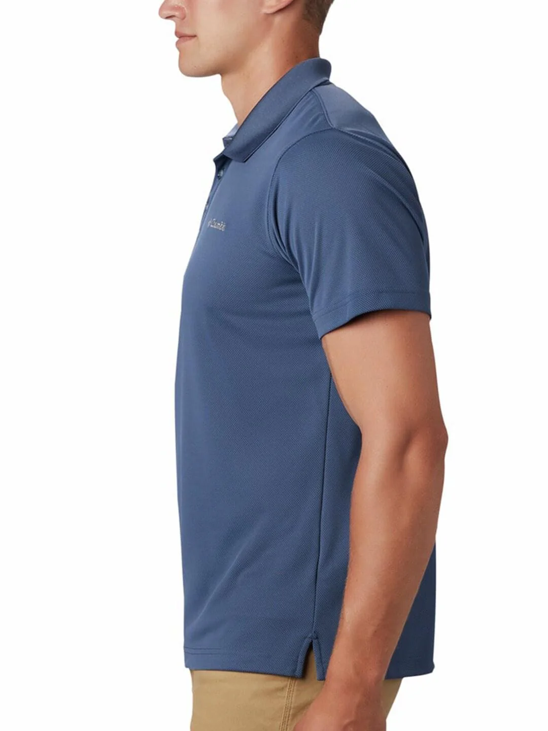 Columbia Men Blue Utilizer Polo (Sun Protection) - Image 6