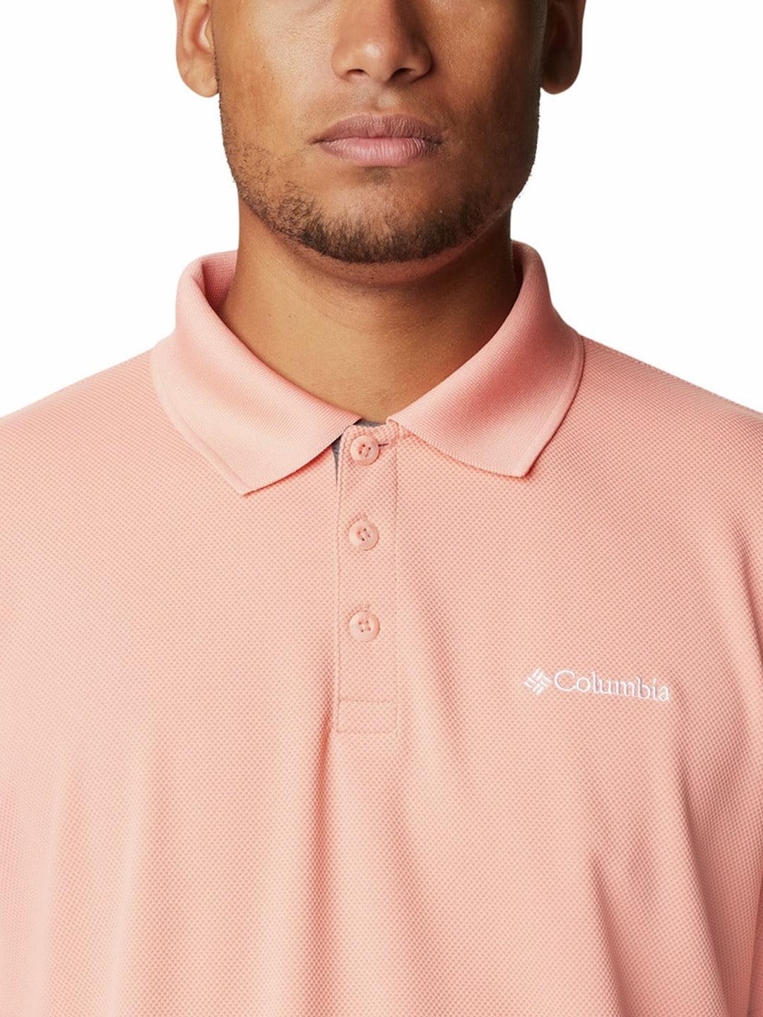 Columbia Men Peach Utilizer Polo (Sun Protection) - Image 2