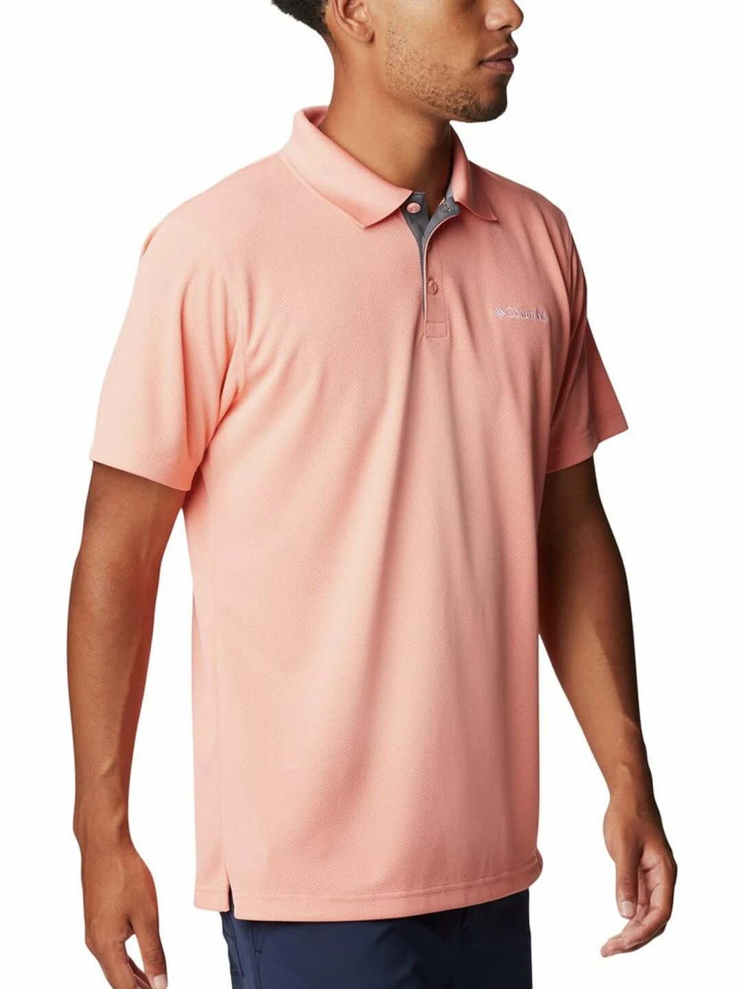Columbia Men Peach Utilizer Polo (Sun Protection) - Image 4