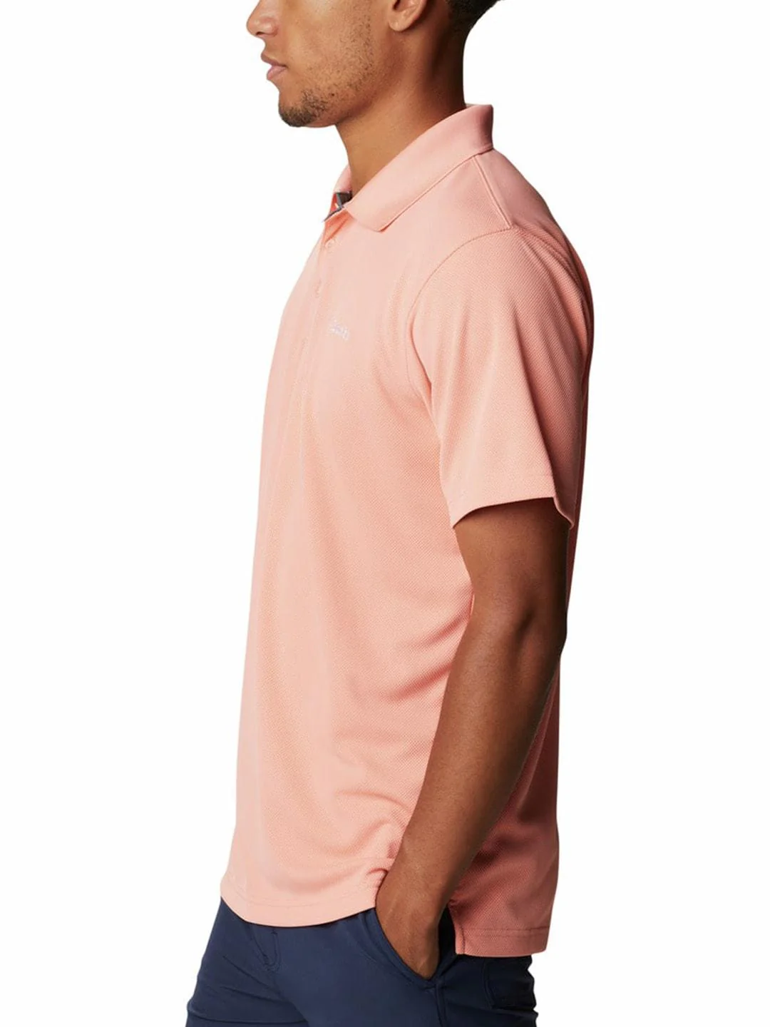 Columbia Men Peach Utilizer Polo (Sun Protection) - Image 6