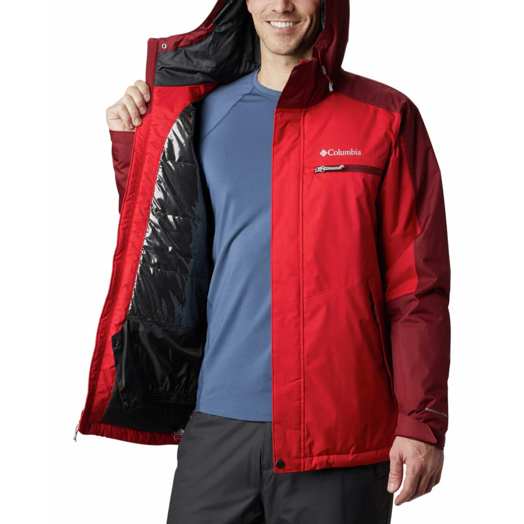 Columbia Men Red Valley Point Jacket - Image 4
