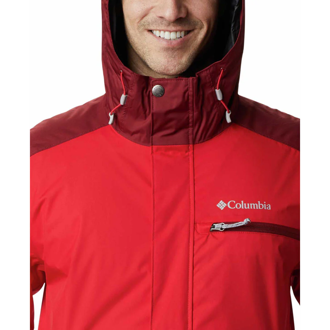 Columbia Men Red Valley Point Jacket - Image 5