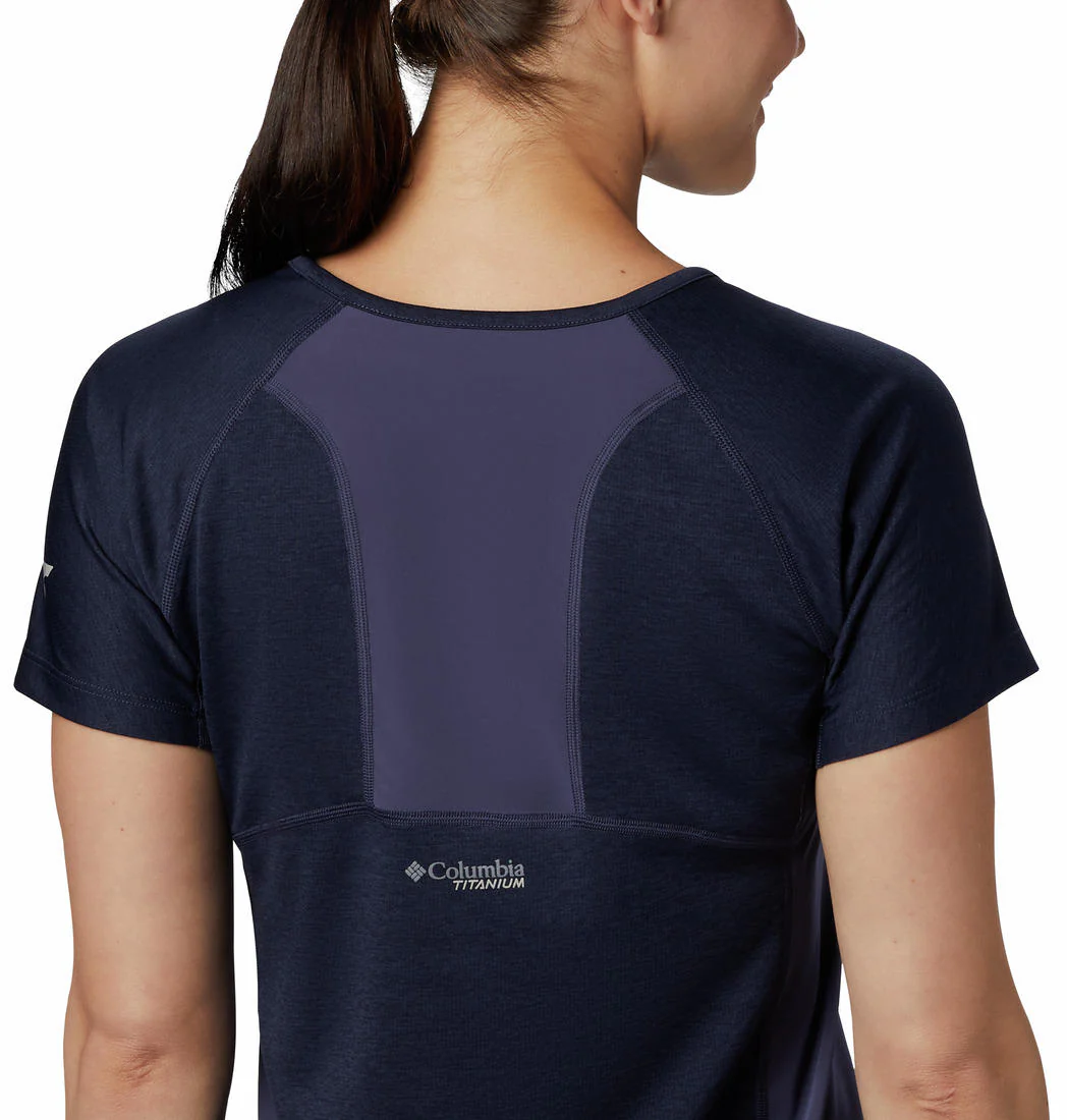 Columbia Women Blue W Irico Knit SS - Image 3