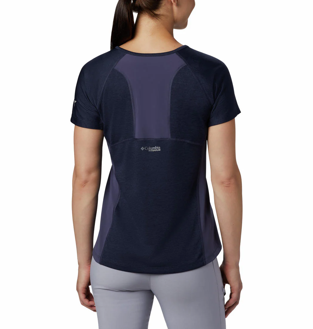 Columbia Women Blue W Irico Knit SS - Image 5
