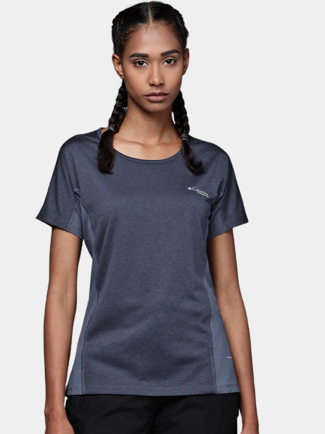 Columbia Women Blue W Irico Knit SS - Image 7