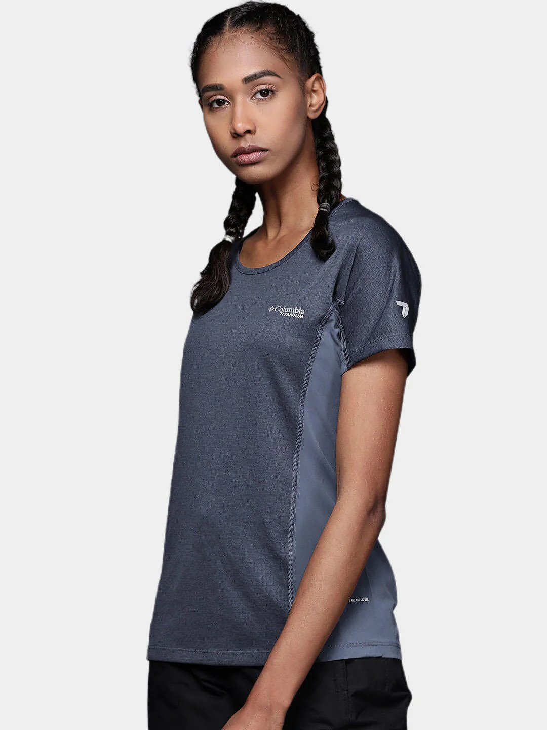 Columbia Women Blue W Irico Knit SS - Image 8