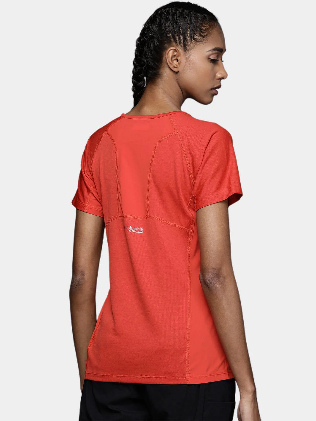 Columbia Women Orange W Irico Knit SS - Image 11
