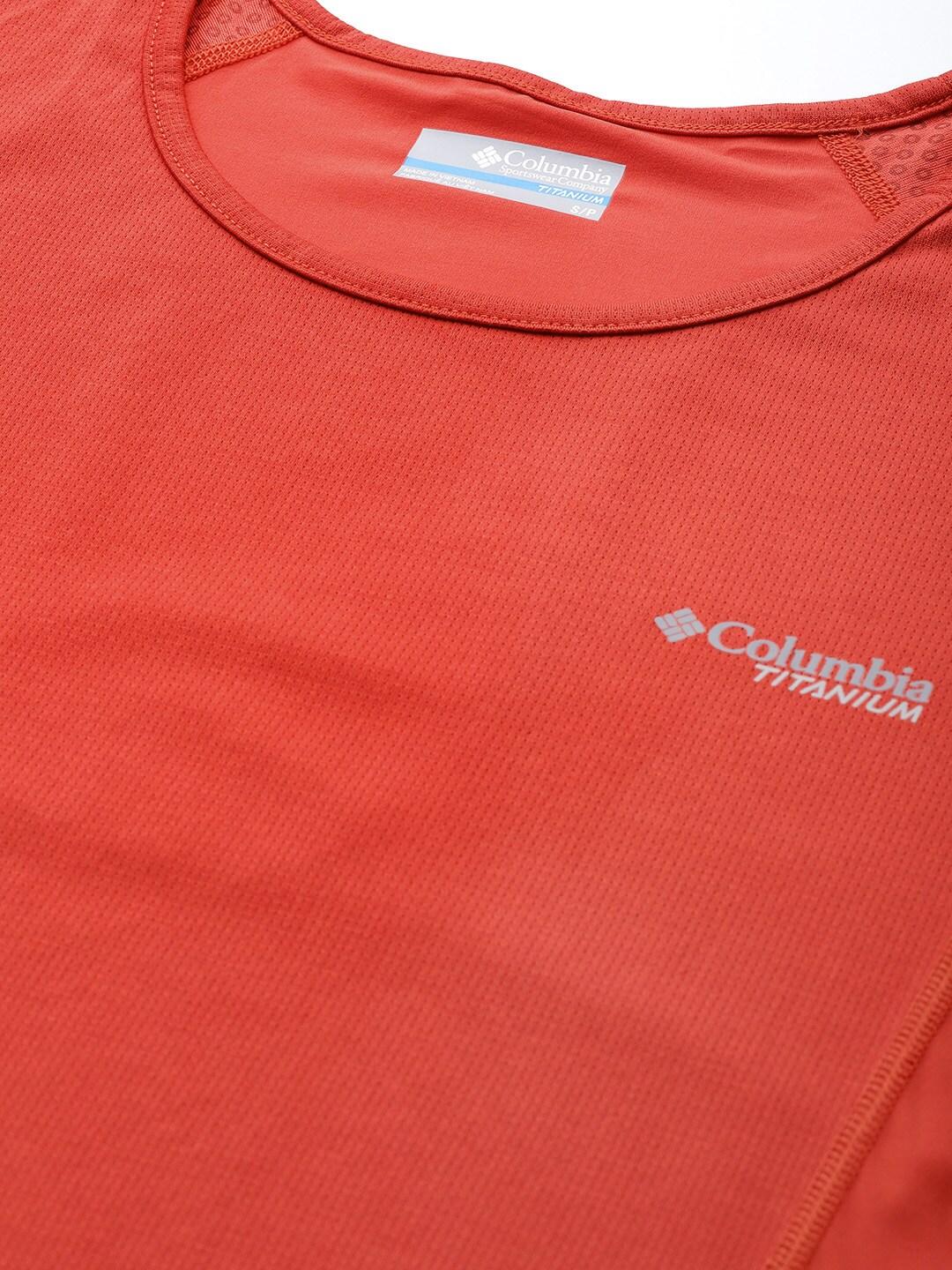 Columbia Women Orange W Irico Knit SS - Image 7