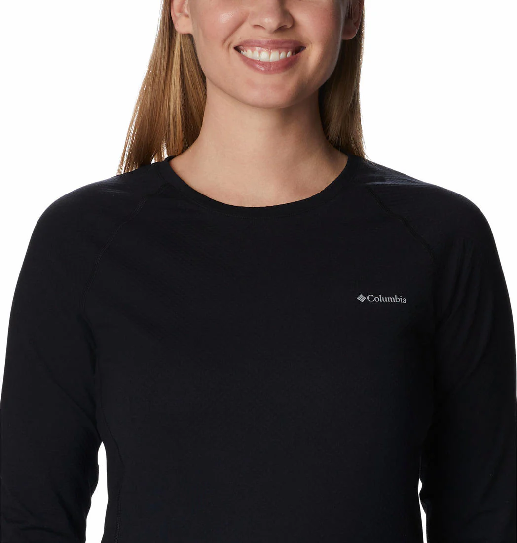Columbia Women Black W Omni-Heat Infinity Knit LS Crew (Non Returnable) - Image 3