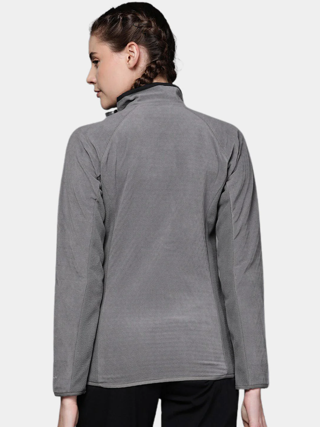 Columbia Women Grey W Outdoor Tracks Full Zip - Image 13