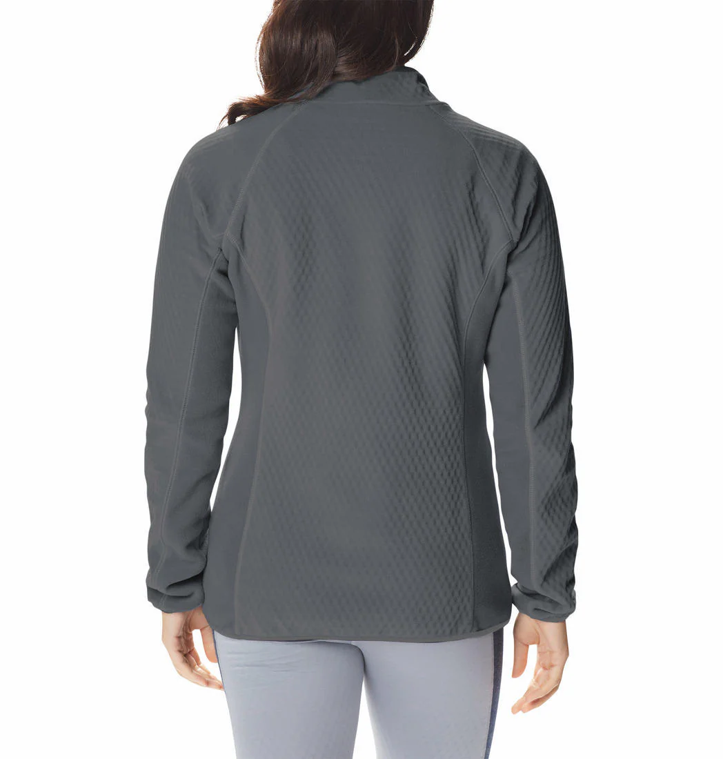 Columbia Women Grey W Outdoor Tracks Full Zip - Image 7