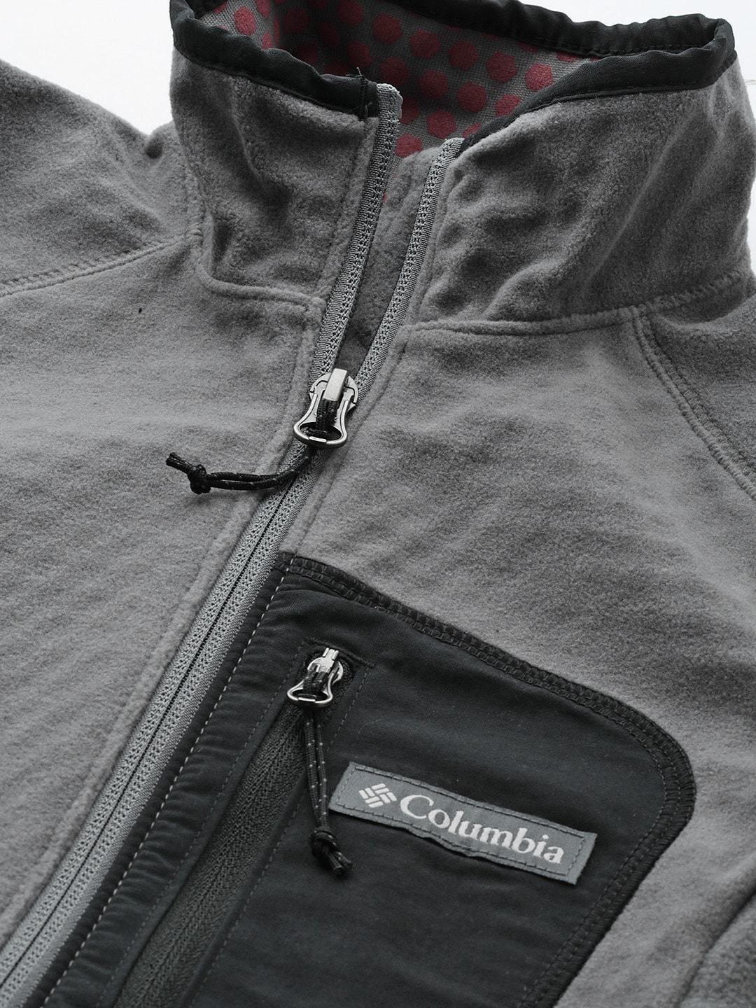 Columbia Women Grey W Outdoor Tracks Full Zip - Image 8