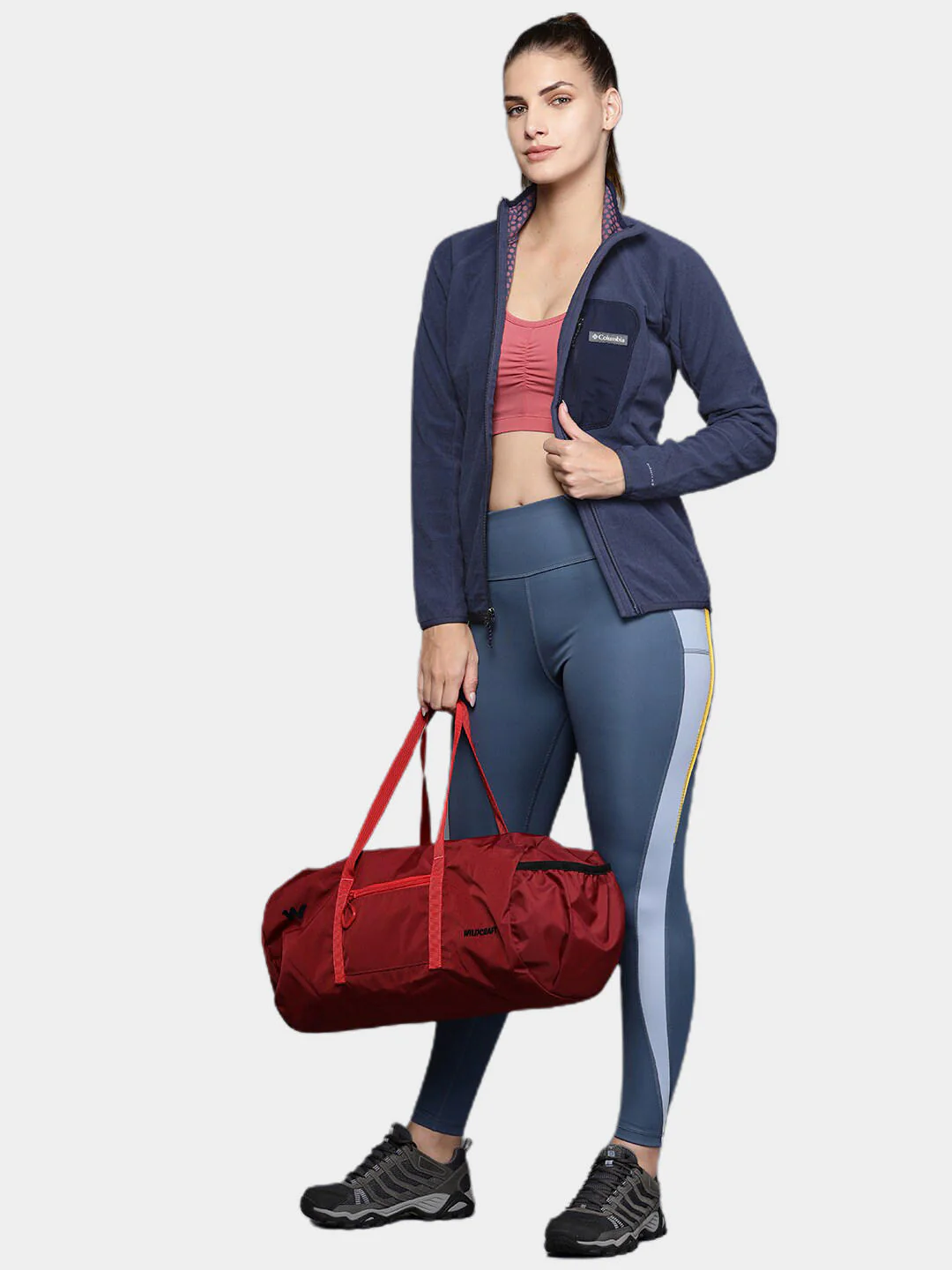 Columbia Women Navy Blue W Outdoor Tracks Full Zip - Image 13