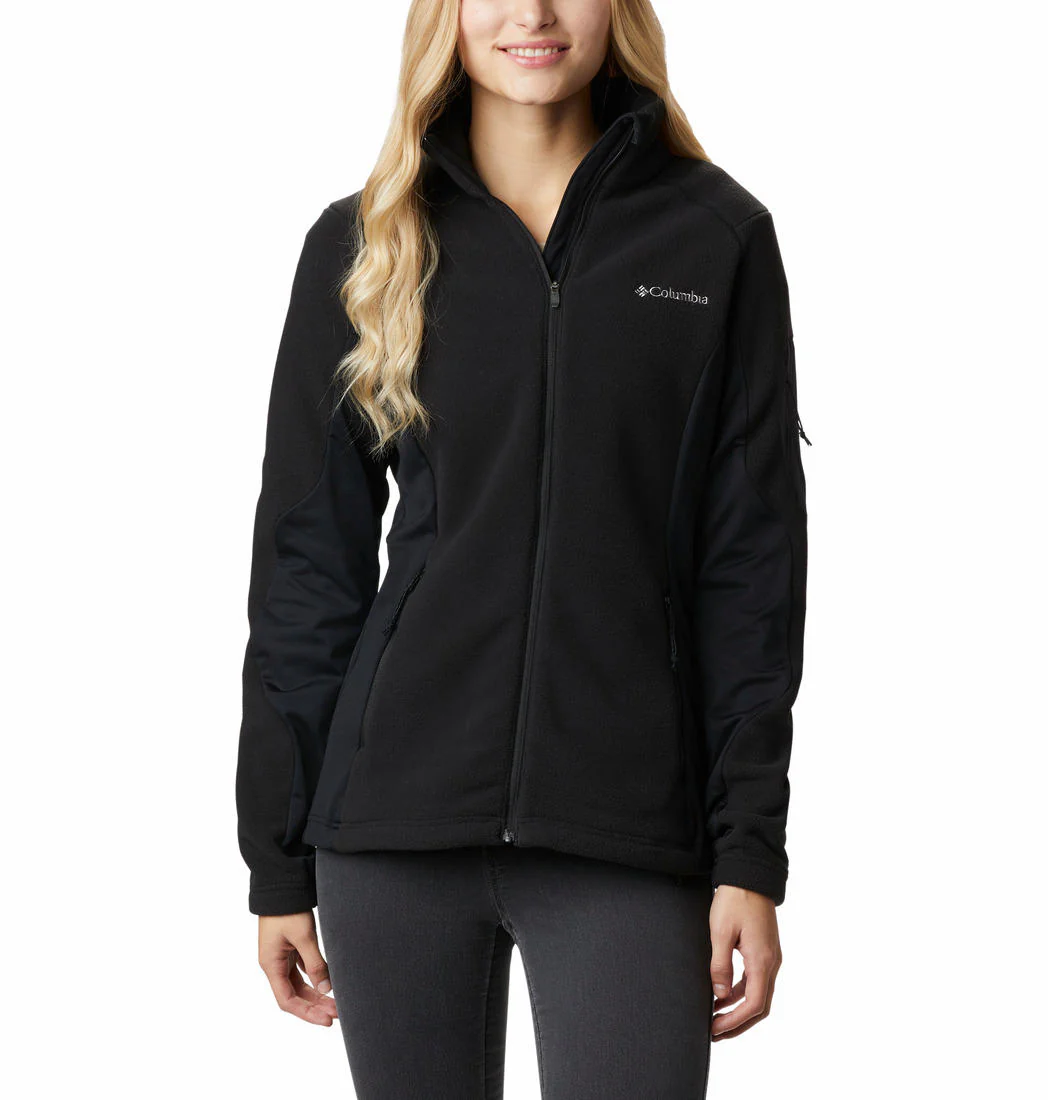 Columbia Women Black W Polar Powder Fleece FZ
