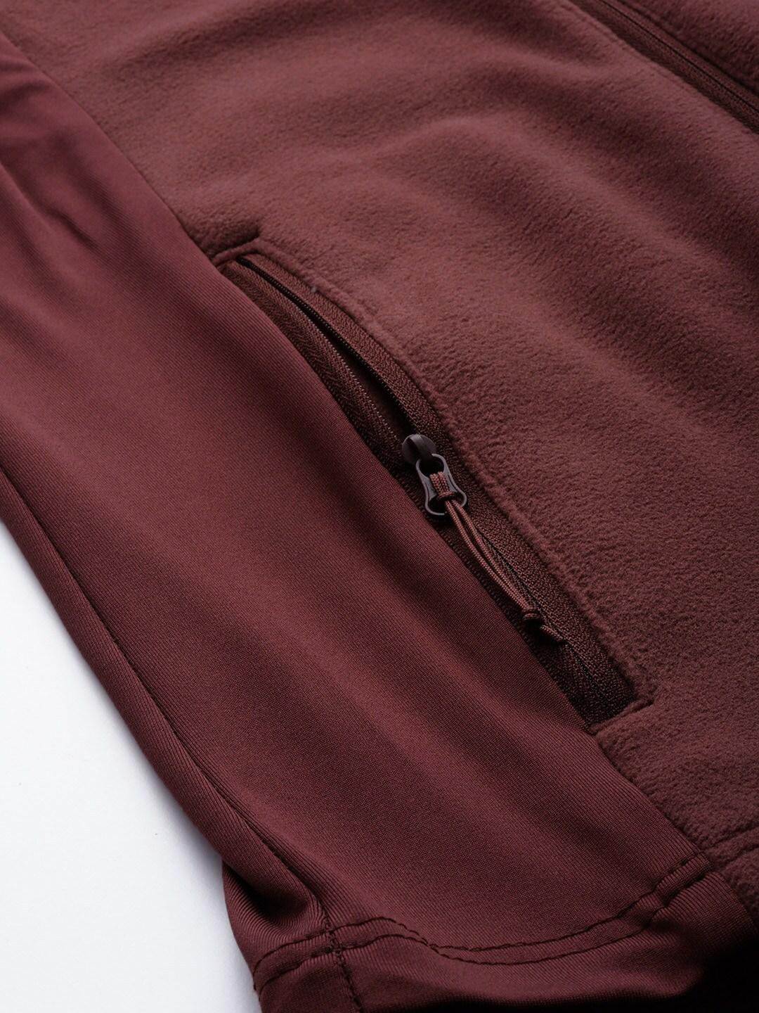 Columbia Women Maroon W Polar Powder Fleece FZ - Image 8