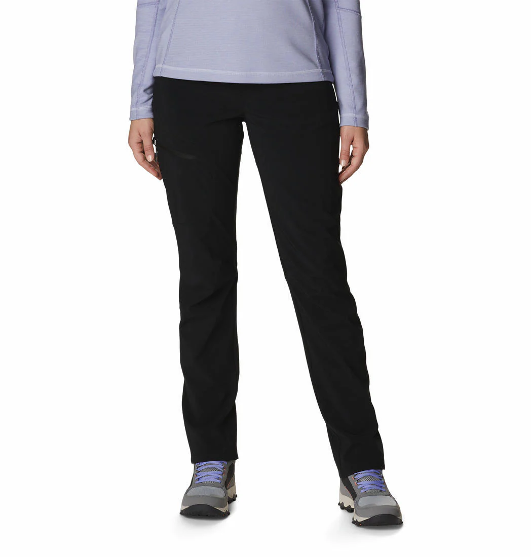 Columbia Women Black W Titan Pass Pant (Sun Protection)