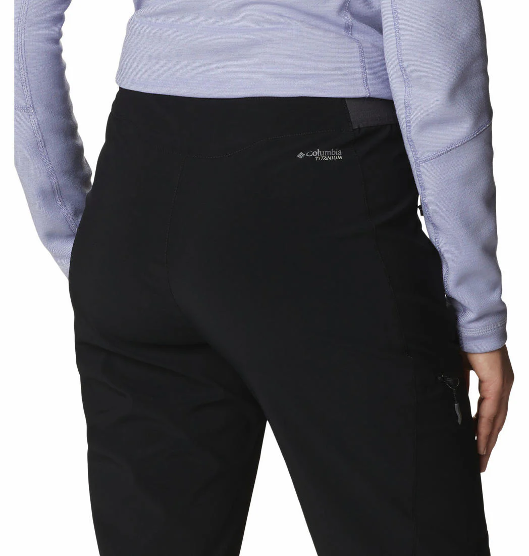 Columbia Women Black W Titan Pass Pant (Sun Protection) - Image 5