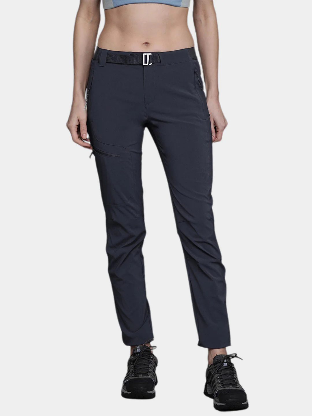 Columbia Women Navy Blue W Titan Pass Pant (Sun Protection) - Image 10