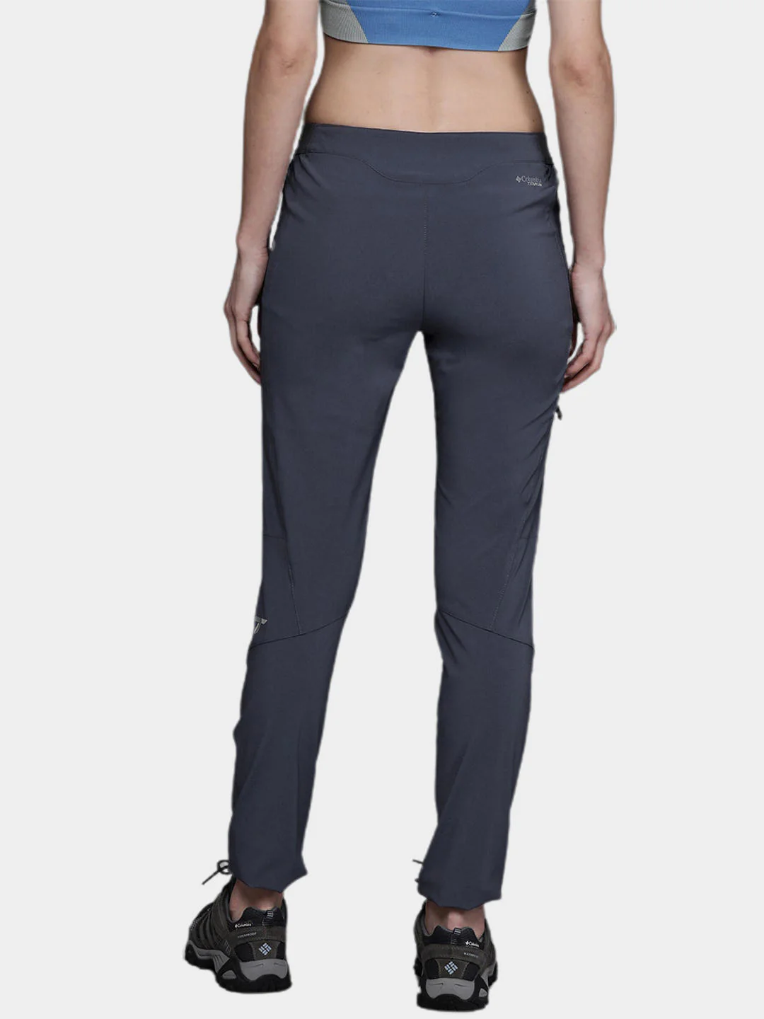 Columbia Women Navy Blue W Titan Pass Pant (Sun Protection) - Image 12