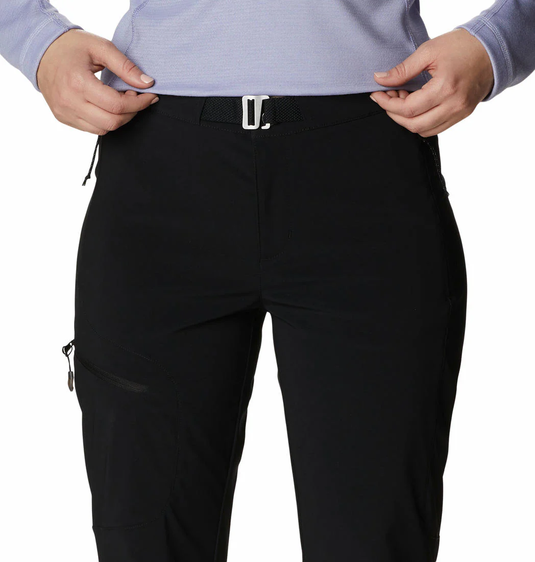Columbia Women Navy Blue W Titan Pass Pant (Sun Protection) - Image 3