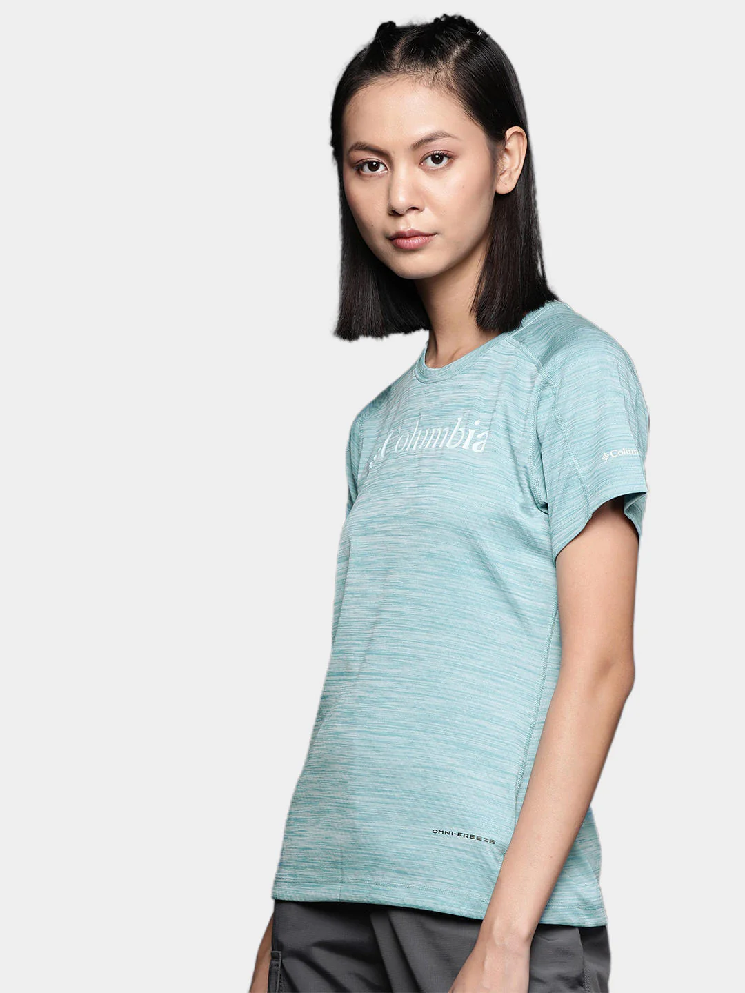 Columbia Women Blue W Zero Rules Graphic Crew (Sun Protection) - Image 14