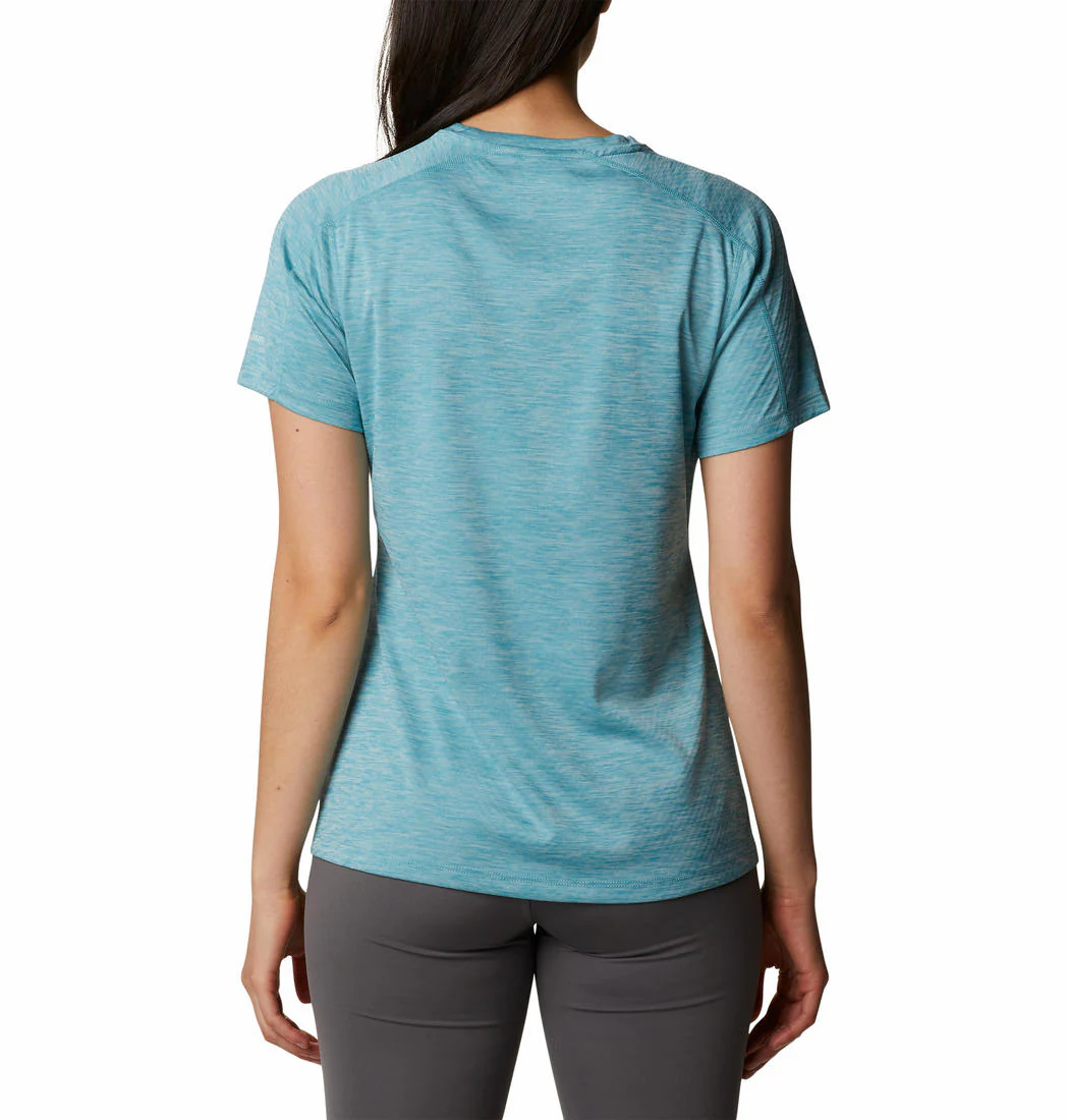 Columbia Women Blue W Zero Rules Graphic Crew (Sun Protection) - Image 6
