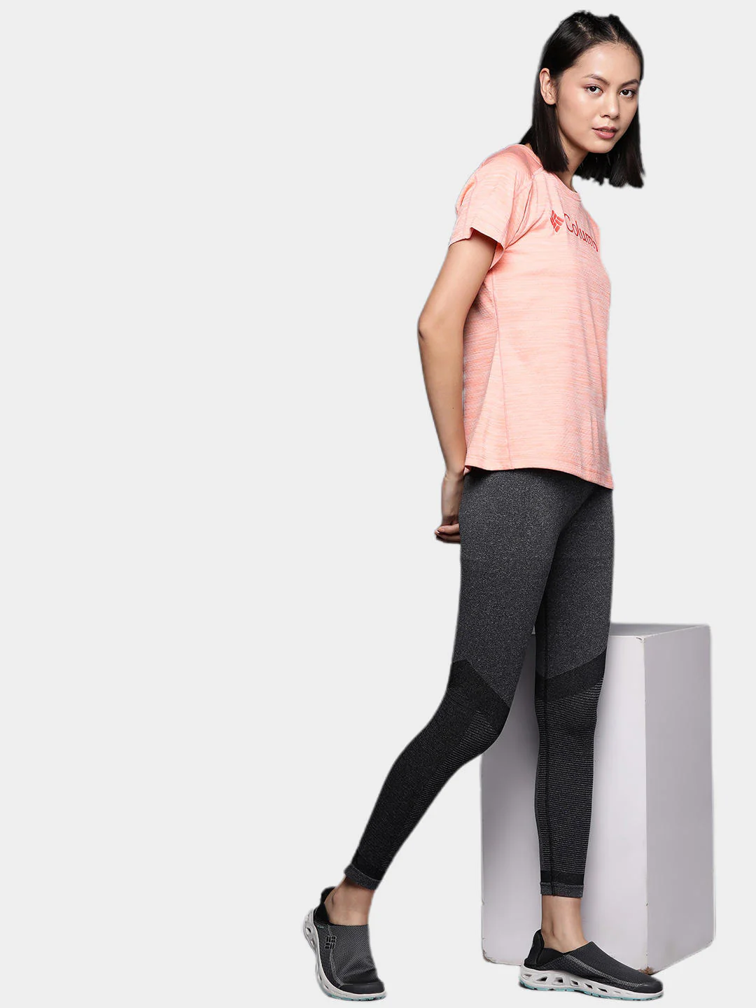 Columbia Women Peach W Zero Rules Graphic Crew (Sun Protection) - Image 12